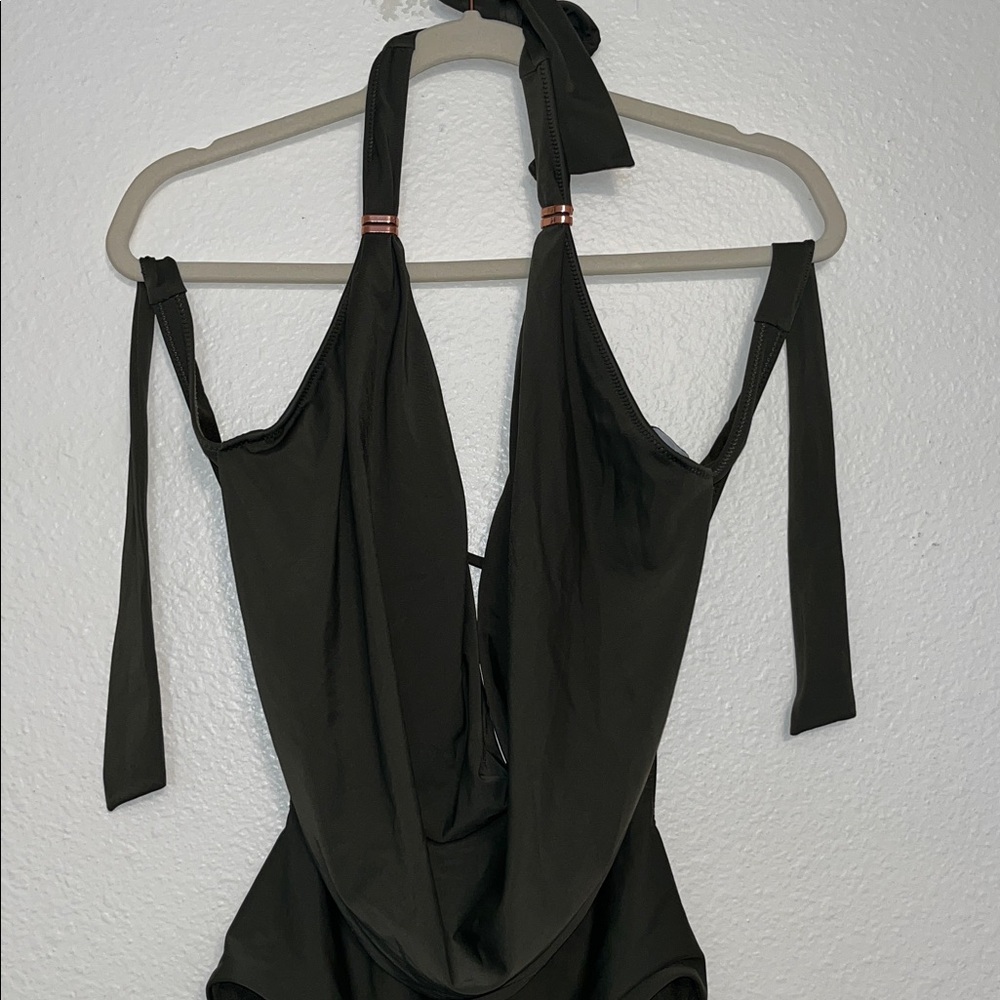 BAR III - Olive Green Swimsuit